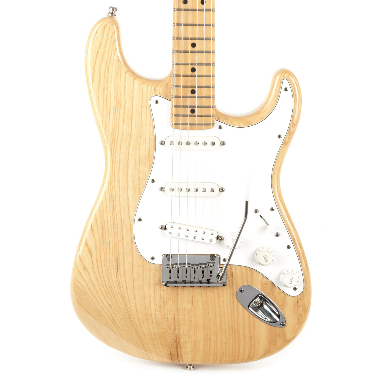 Used Fender American Standard Stratocaster Natural 1998 | Cream