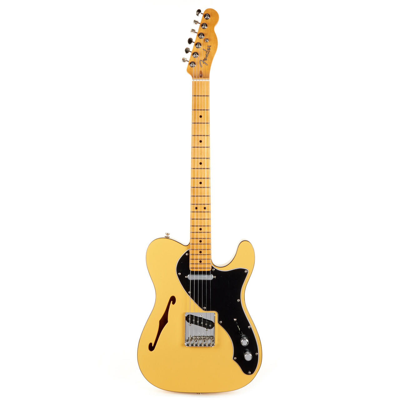 Used Fender Britt Daniel Telecaster Thinline Amarillo Gold 2019