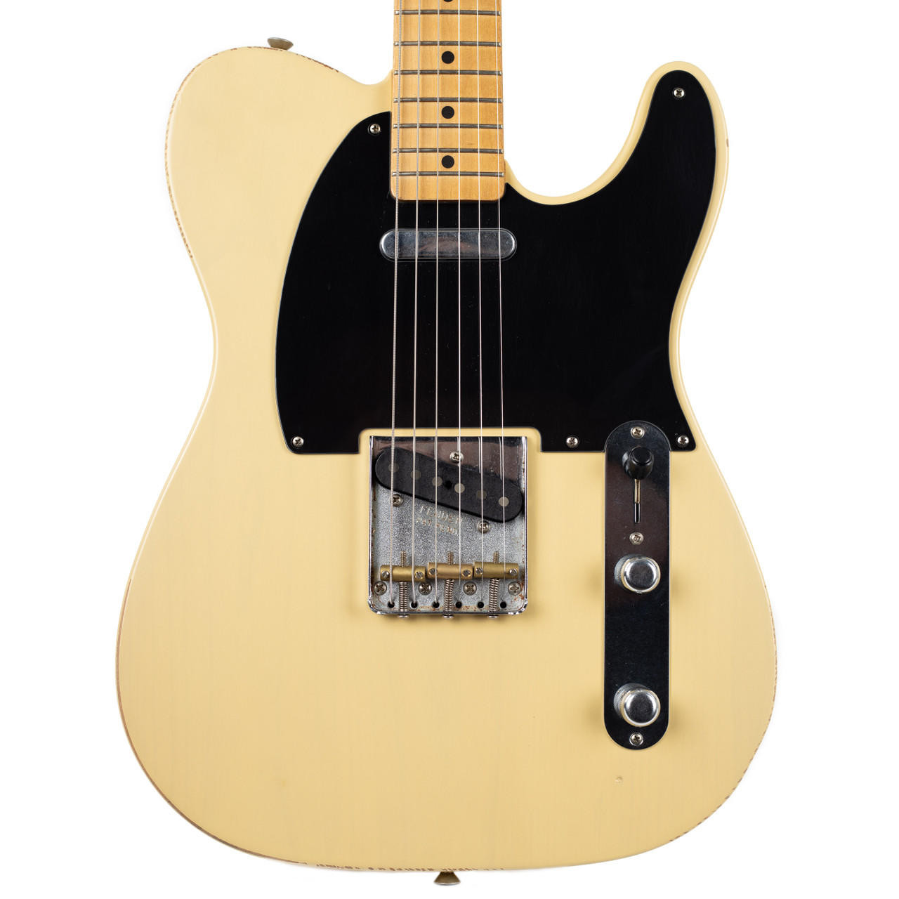 ギター Fender Road Worn '50s Tele warmoth Fender Vintera Road Worn '50s Telecaster Maple - Vintage Blonde