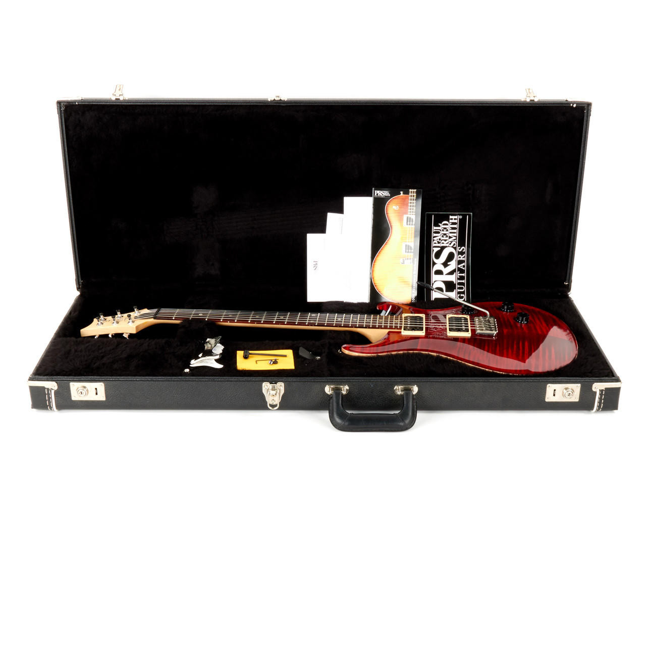 Used Paul Reed Smith PRS CE24 Dark Cherry Flame Top 2006 | Cream