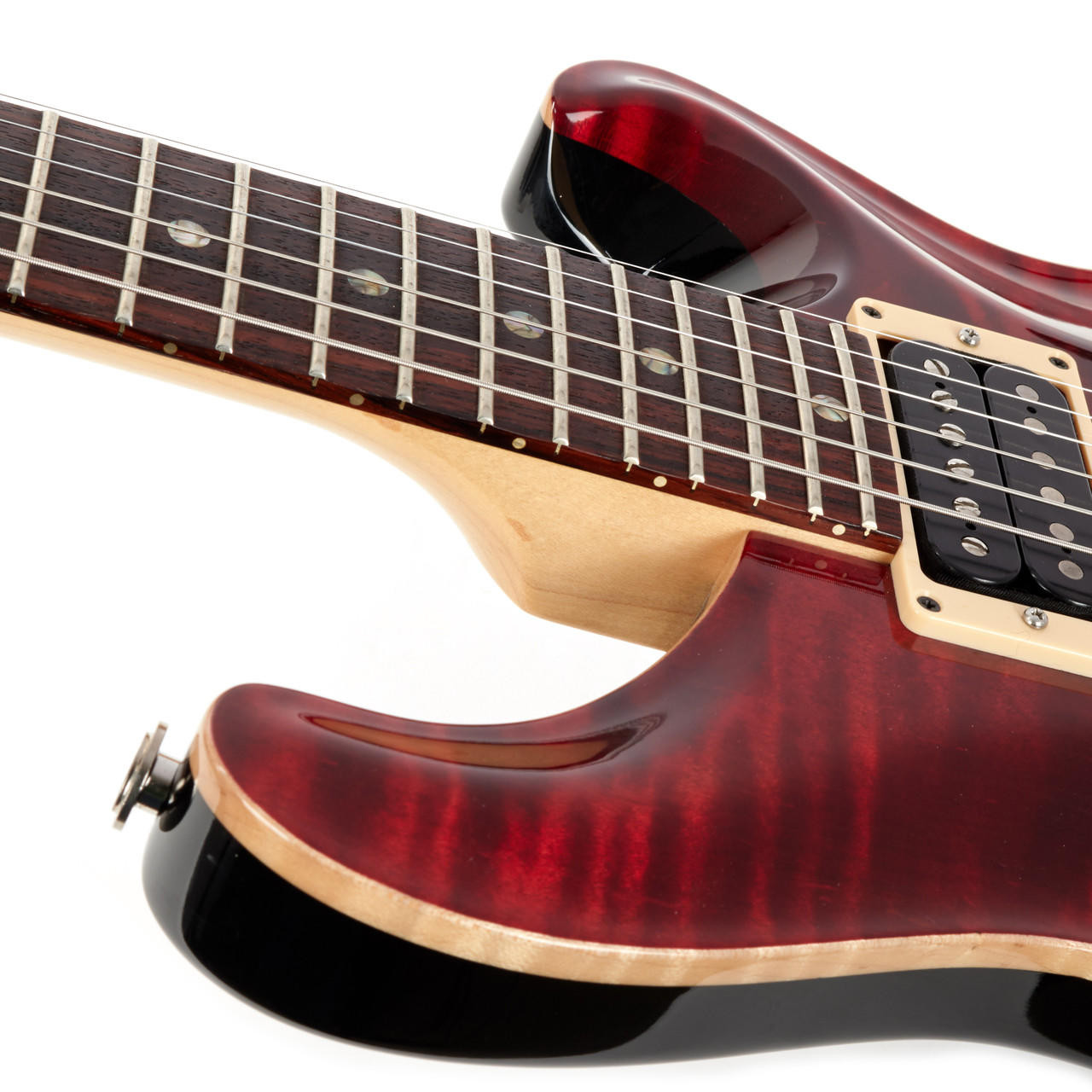 Used Paul Reed Smith PRS CE24 Dark Cherry Flame Top 2006 | Cream