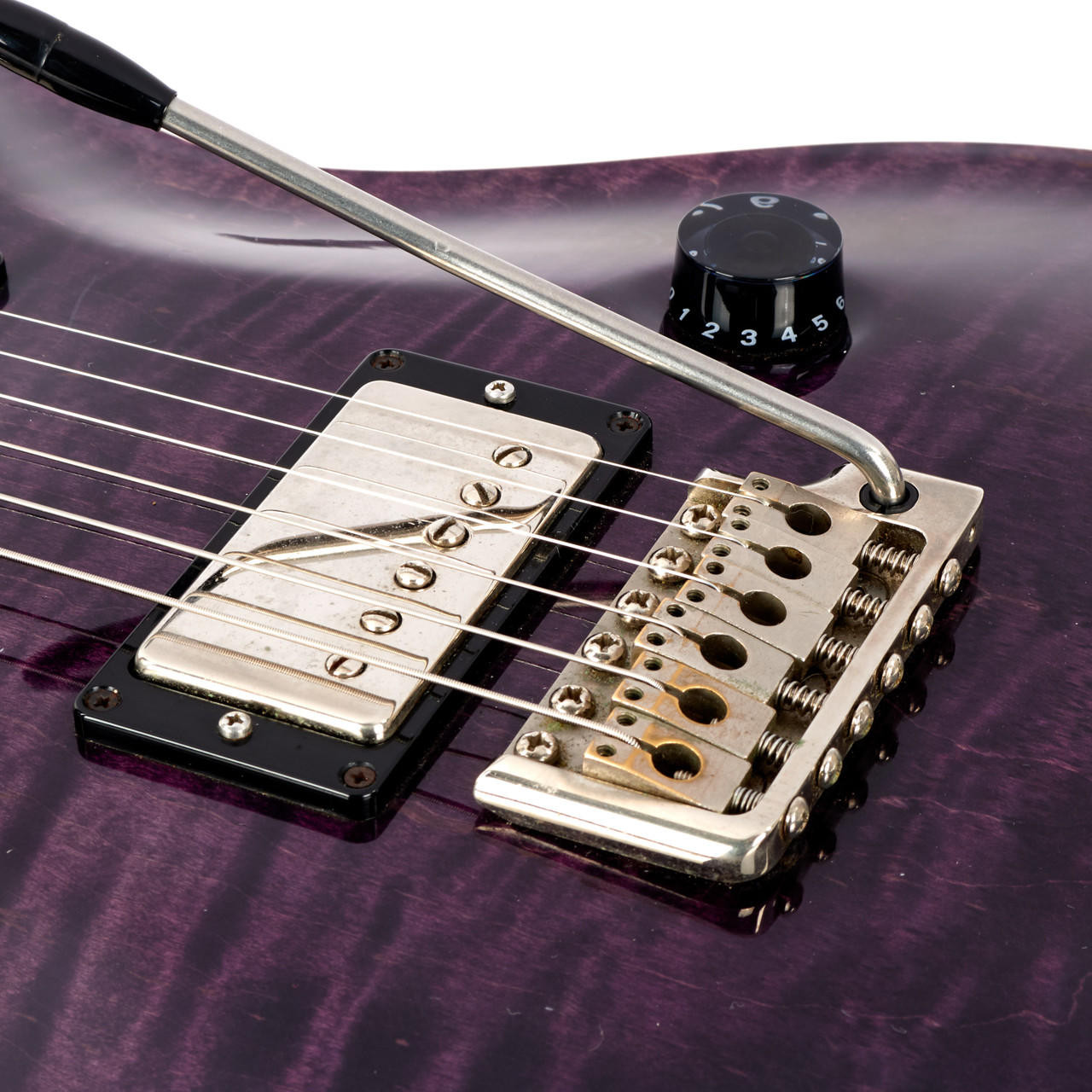 Used Paul Reed Smith PRS CE22 Purple Flame Top 2000 | Cream City Music