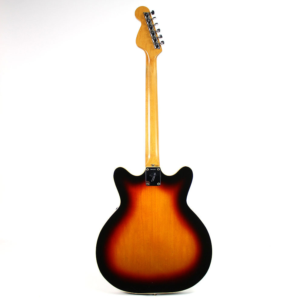 Vintage 1966 Fender Coronado II Electric Guitar Sunburst Finish