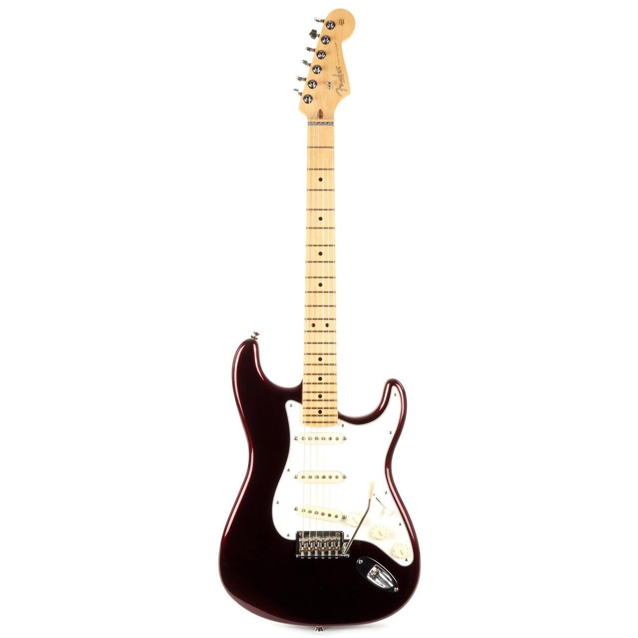 Used Fender American Standard Stratocaster Metallic Wine Red 2015