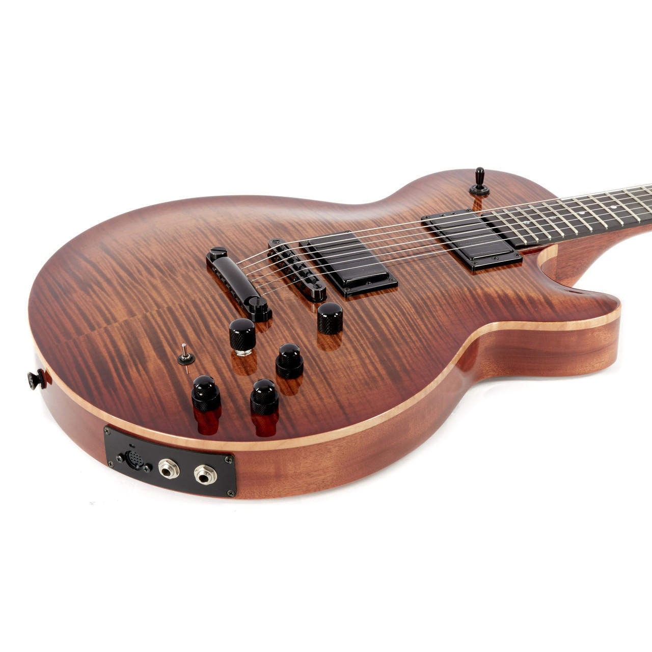Used Carvin SH575 Synth Ready Flame Top Deep Sunset Burst 2009
