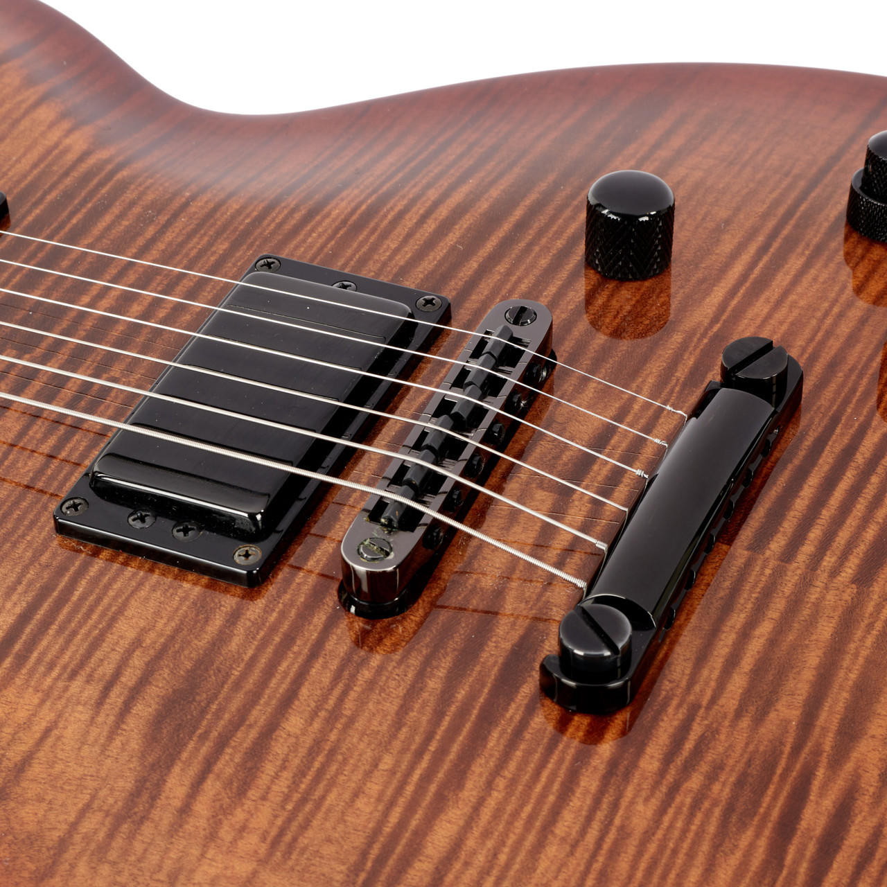 Used Carvin SH575 Synth Ready Flame Top Deep Sunset Burst 2009