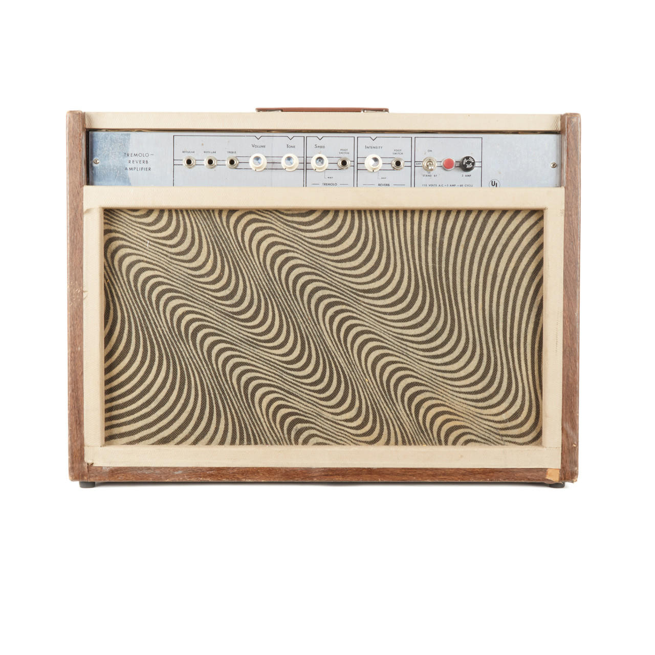 Vintage Airline 62 GVC 9035A 5W 1x12 Tube Combo Amp - 1966 | Cream