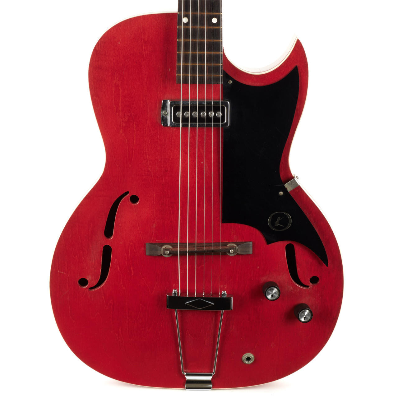 Vintage Kay K571 Speed Demon Red 1963 | Cream City Music
