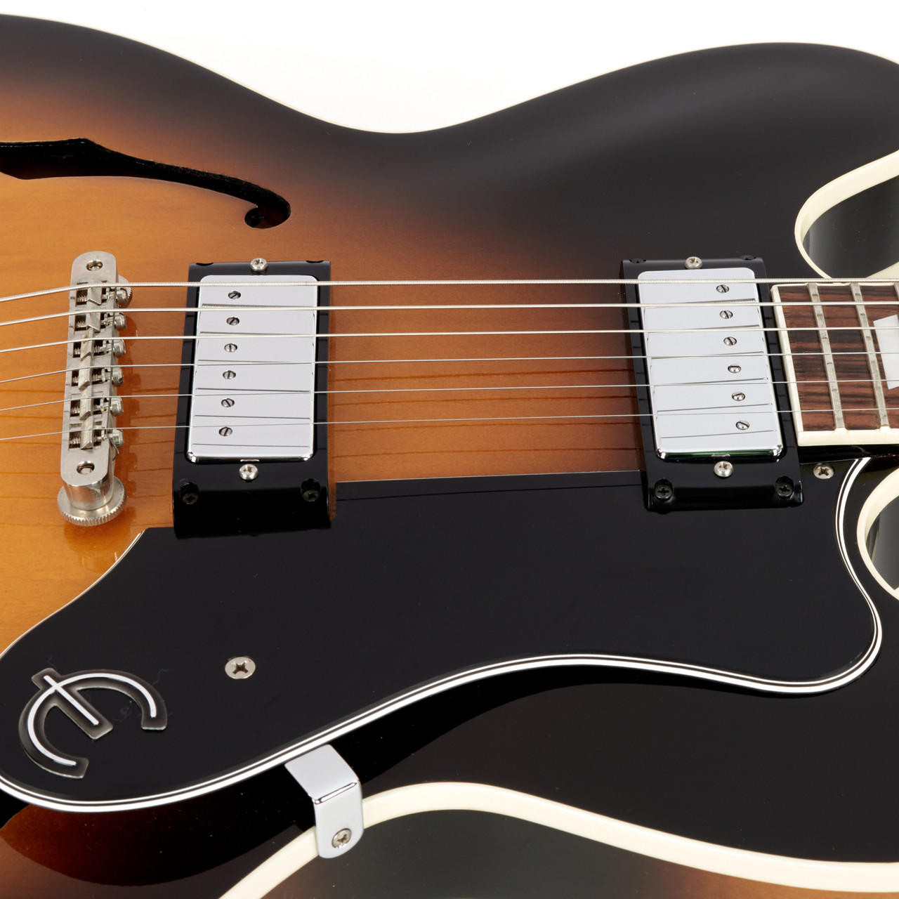Used Rare Epiphone Riviera Made In USA Sunburst 1993 | Cream City