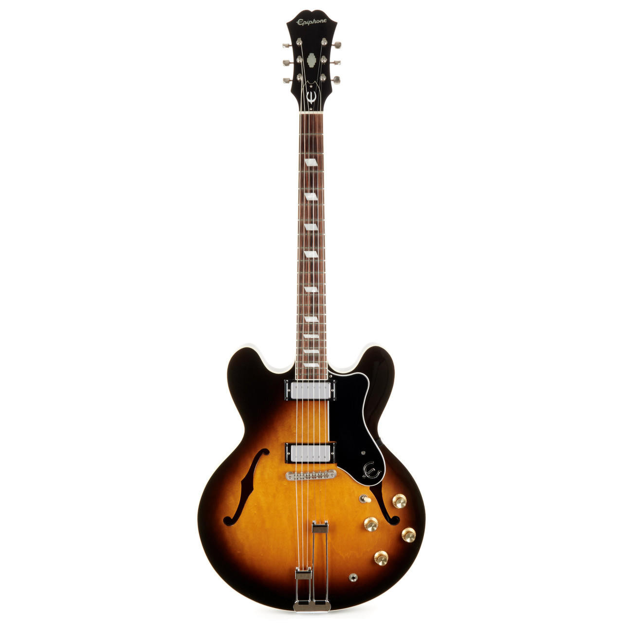 Used Rare Epiphone Riviera Made In USA Sunburst 1993 | Cream City