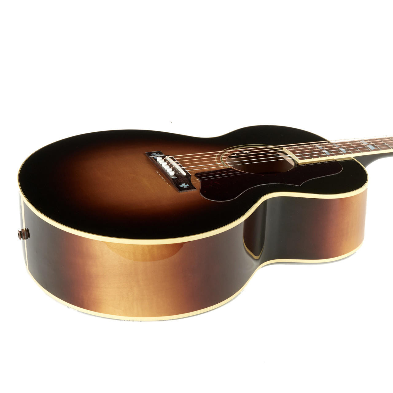 Gibson J-185 Original Acoustic Electric - Vintage Sunburst | Cream