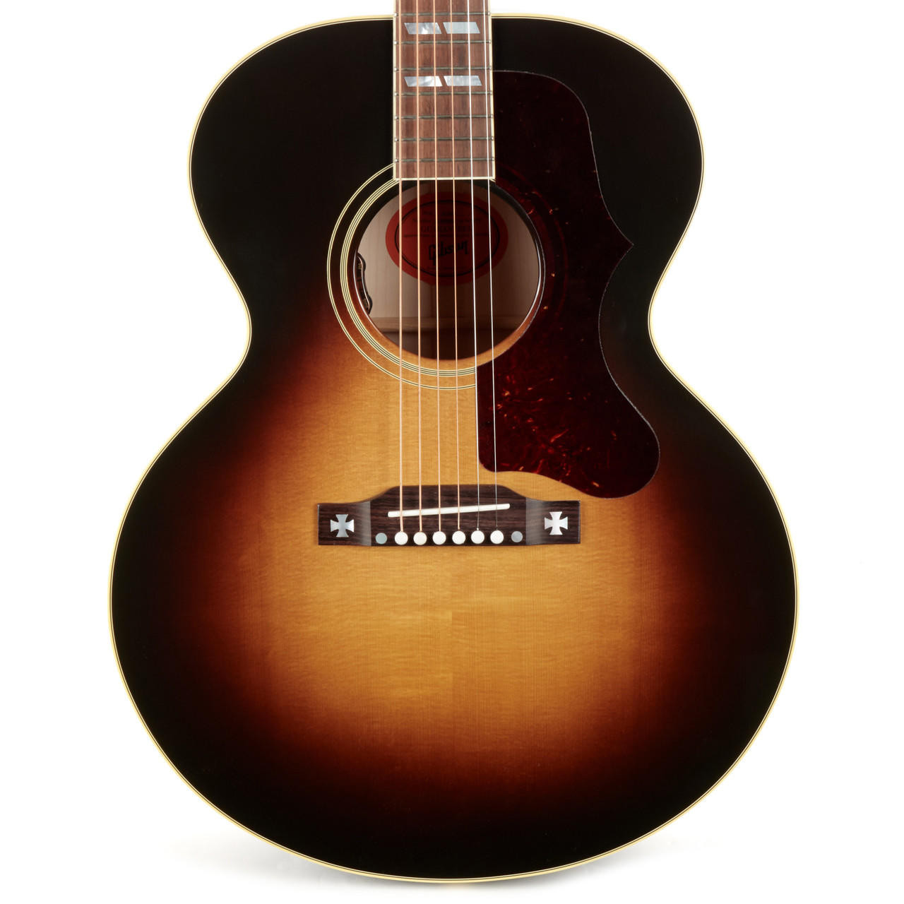 Gibson J-185 Original Acoustic Electric - Vintage Sunburst | Cream