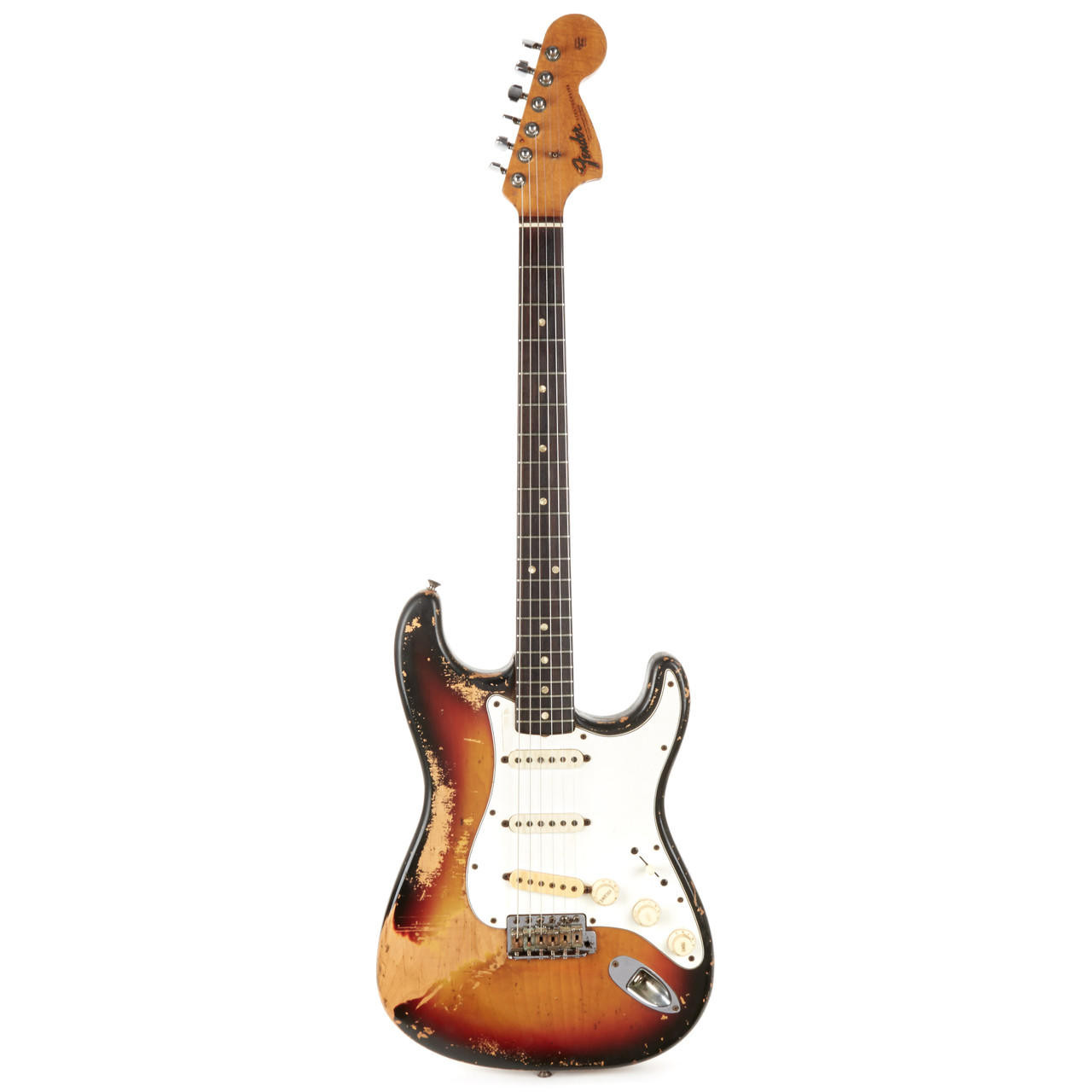 Vintage Fender Stratocaster Sunburst 1968 | Cream City Music
