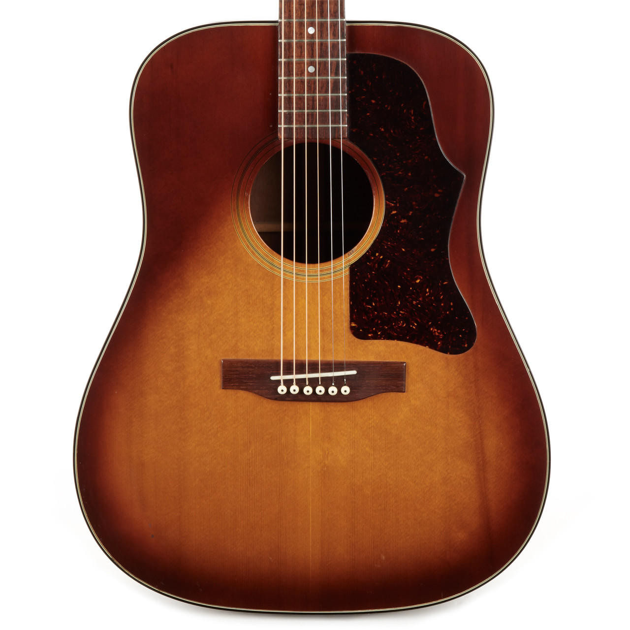 Vintage Gibson J-45/50 Square Shoulder Dreadnought Sunburst 1977