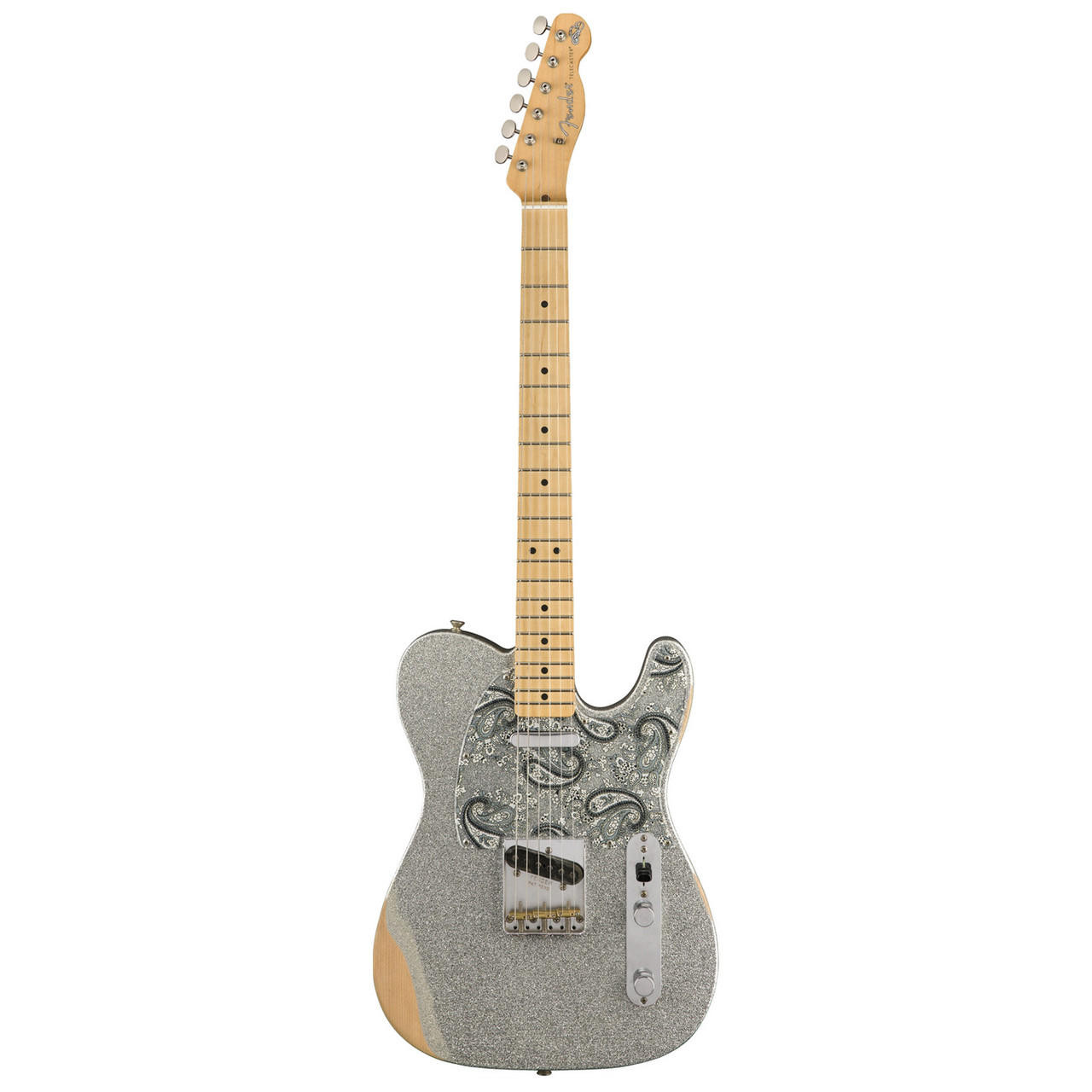 Fender Brad Paisley Signature Road Worn Telecaster - Silver