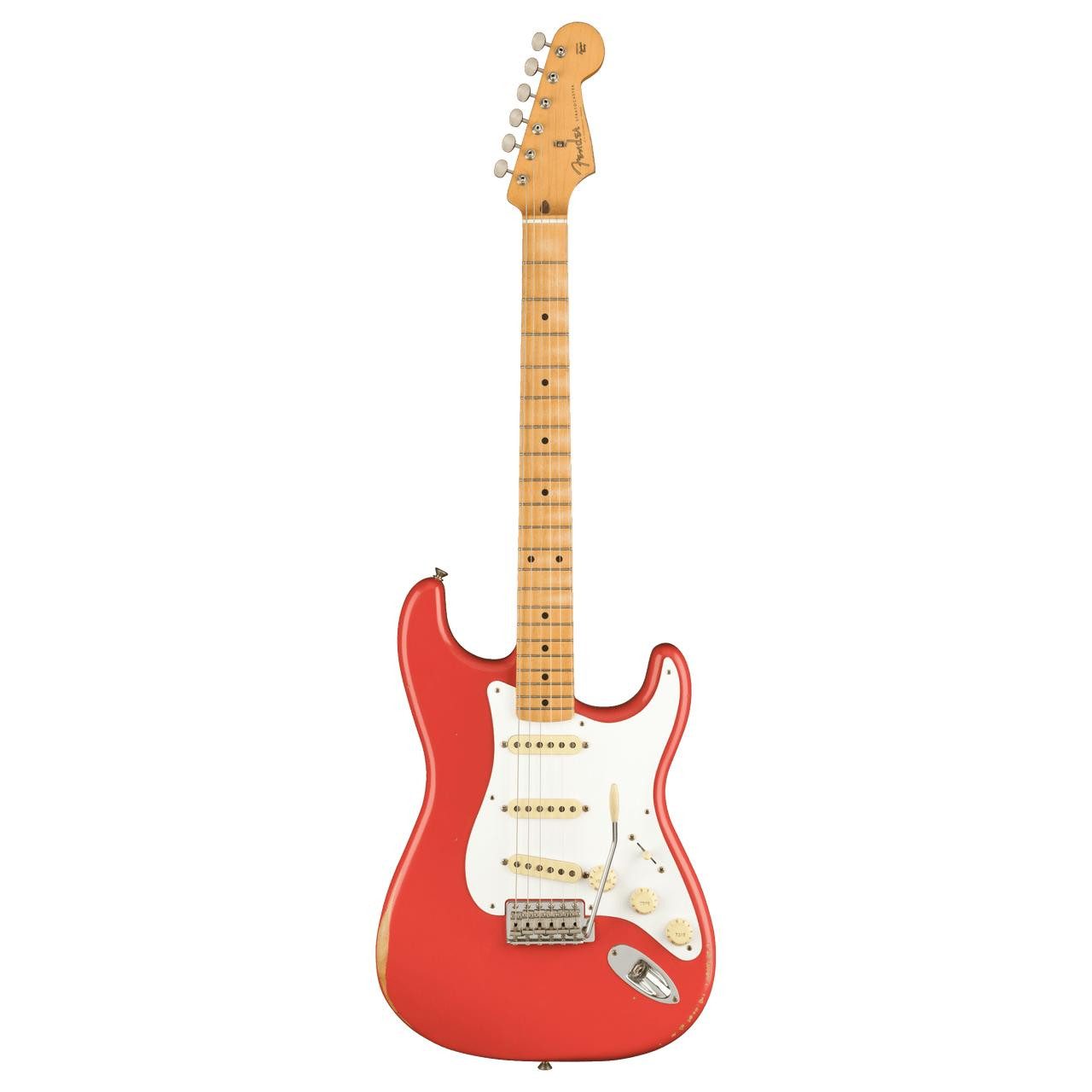 Fender Vintera Road Worn '50s Stratocaster Maple - Fiesta Red