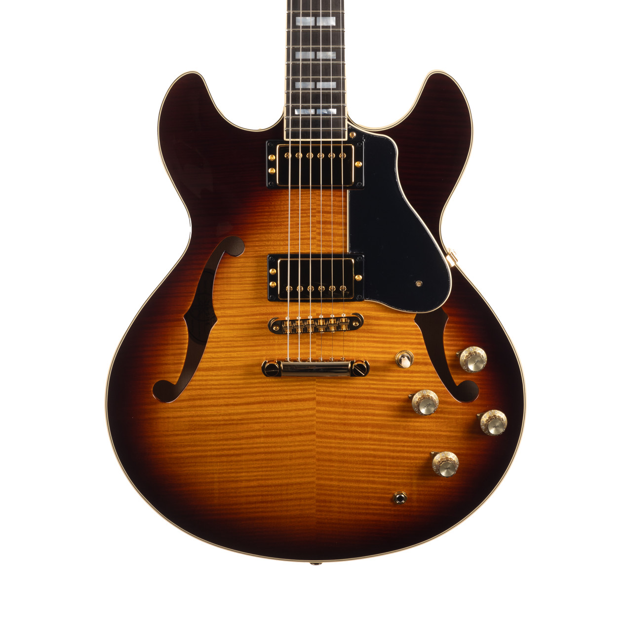 Yamaha SA2200 Semi Hollow Body Guitar - Violin Burst | Cream City