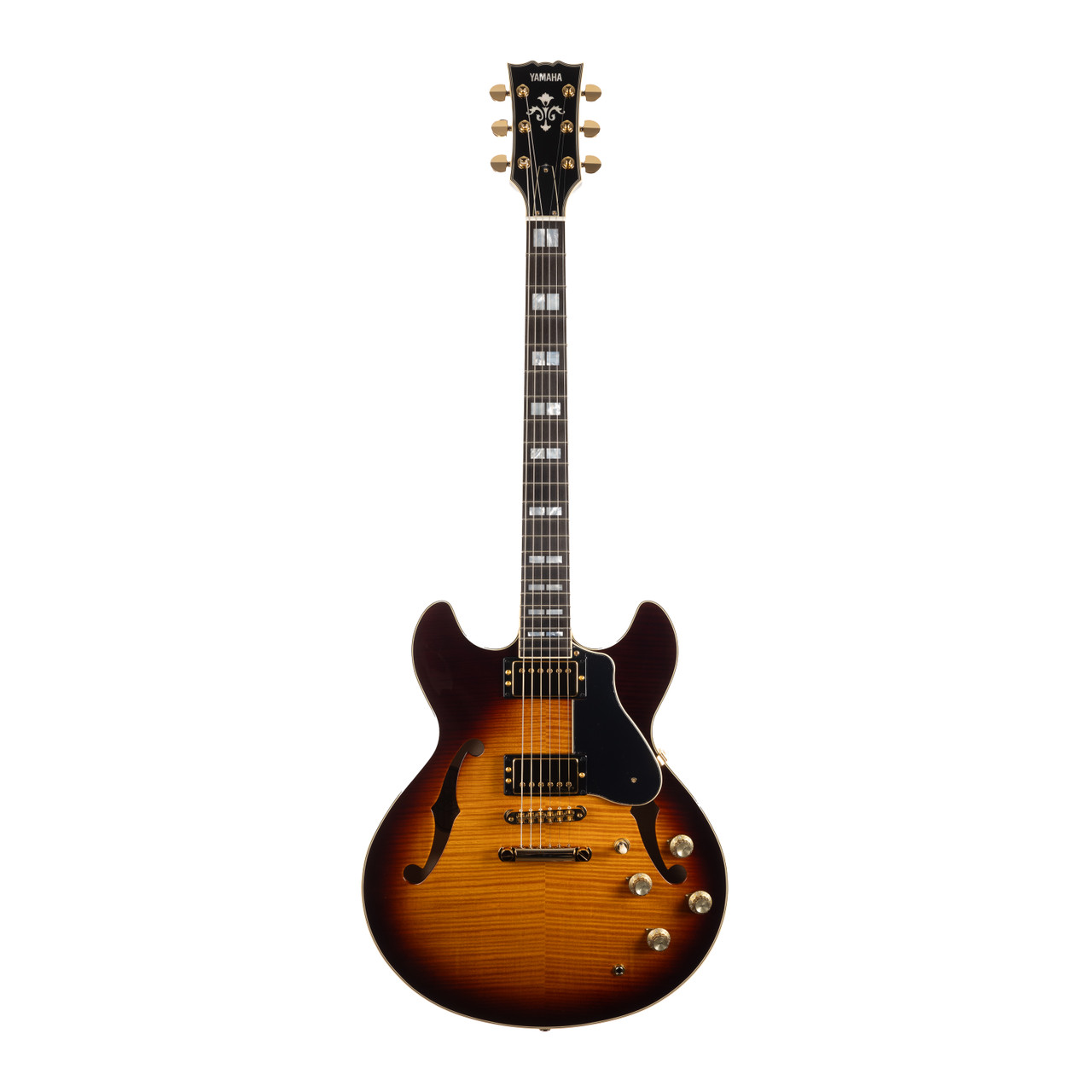 Yamaha SA2200 Semi Hollow Body Guitar - Violin Burst | Cream City