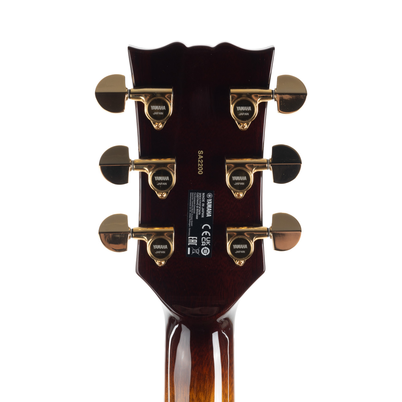 Yamaha SA2200 Semi Hollow Body Guitar - Violin Burst | Cream City