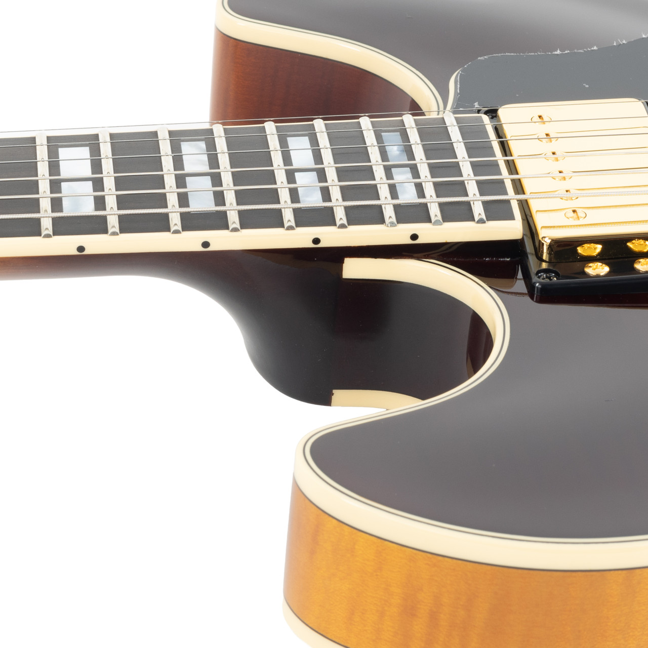 Yamaha SA2200 Semi Hollow Body Guitar - Violin Burst | Cream City