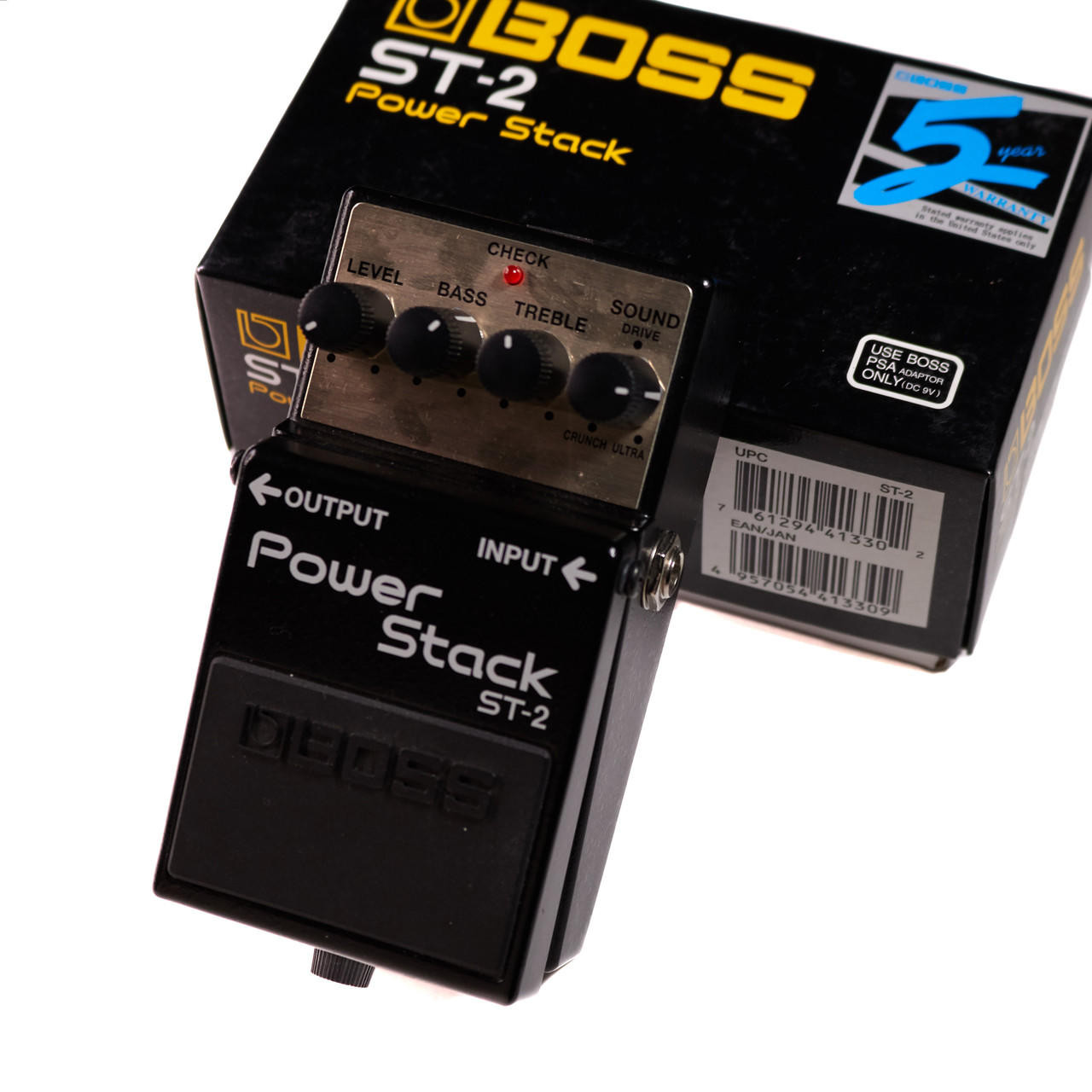 Used Boss ST-2 Power Stack - Overdrive Pedal | Cream City Music