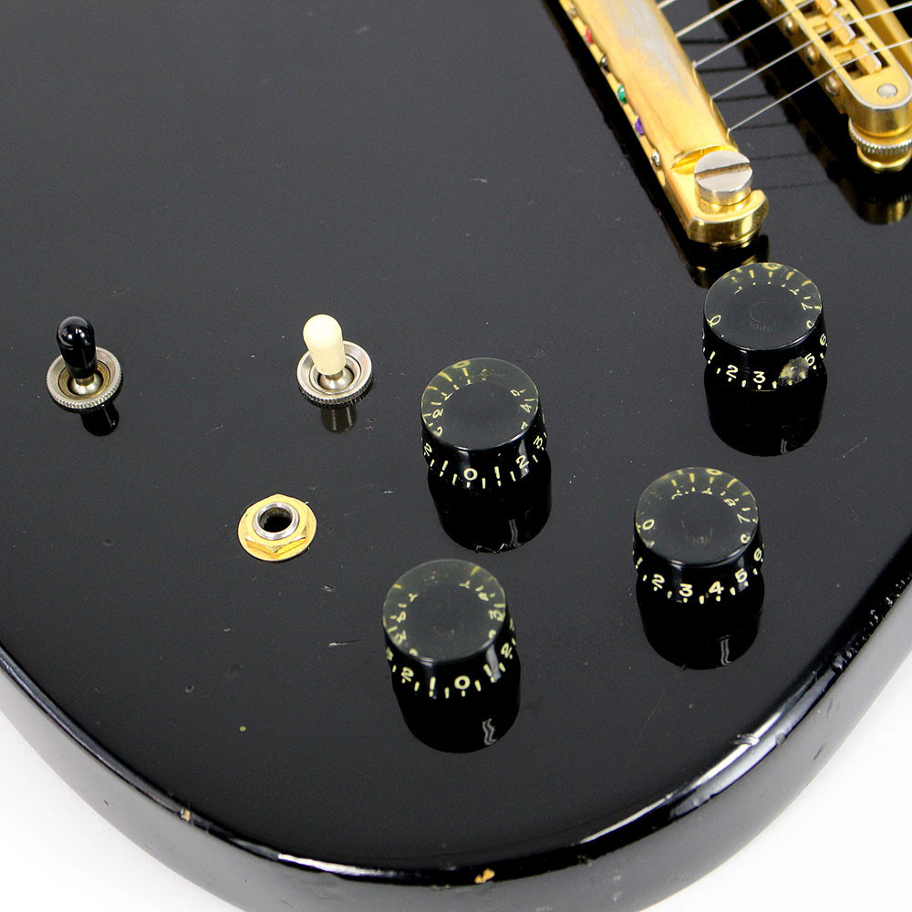 Vintage 1977 Gibson RD Artist Electric Guitar Black Finish | Cream