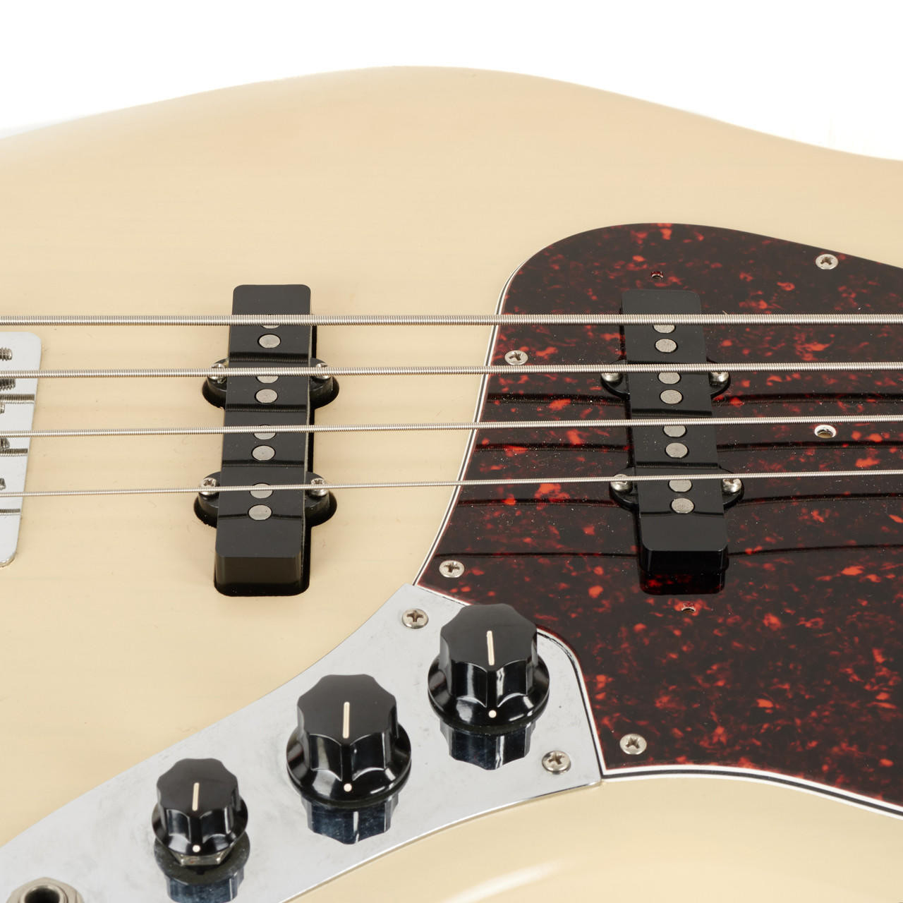 Used Fender American Highway One Jazz Bass Satin Blonde 2003