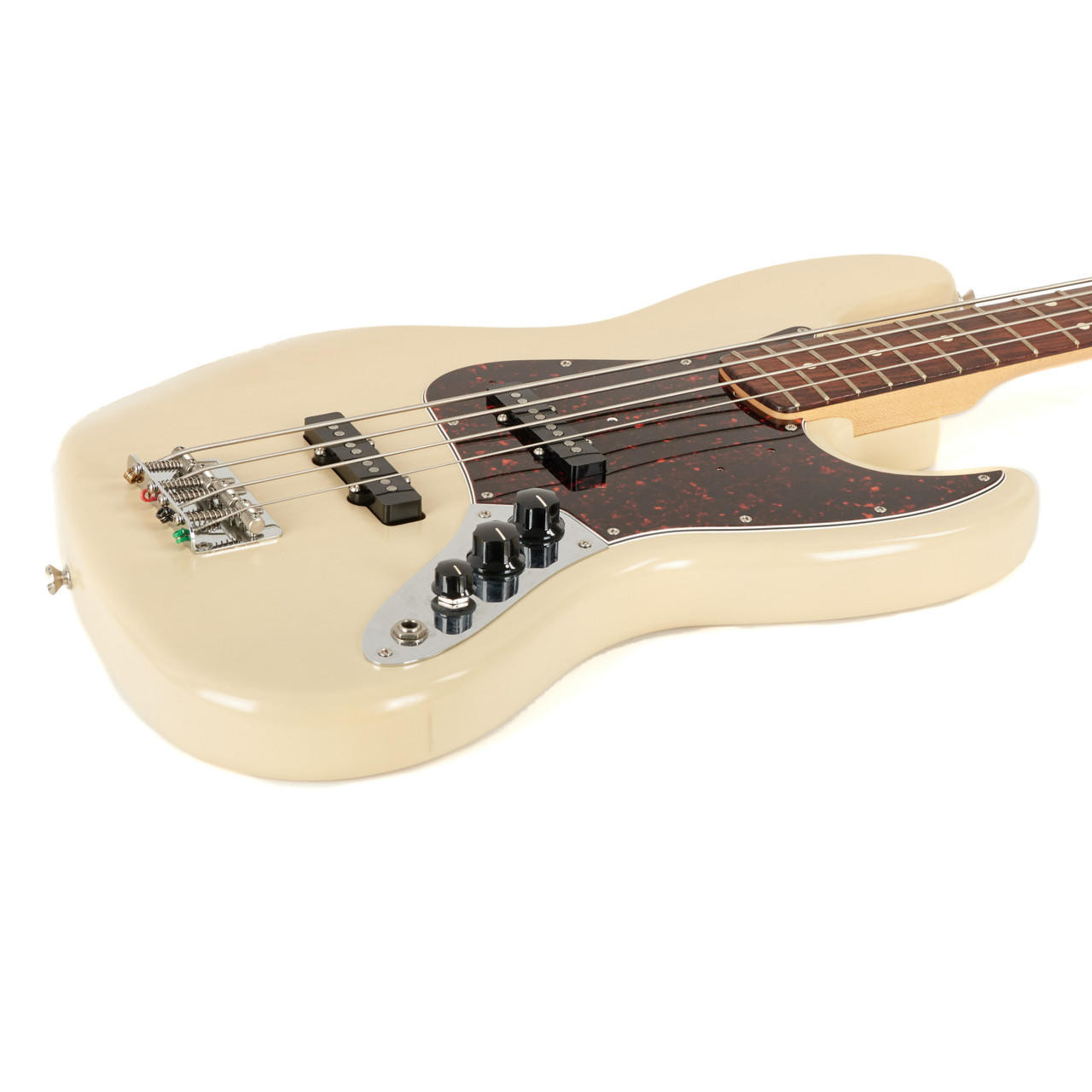 Used Fender American Highway One Jazz Bass Satin Blonde 2003