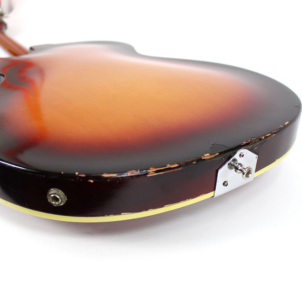Vintage 1965 Guild T-100 Slim Jim Sunburst Finish | Cream City Music