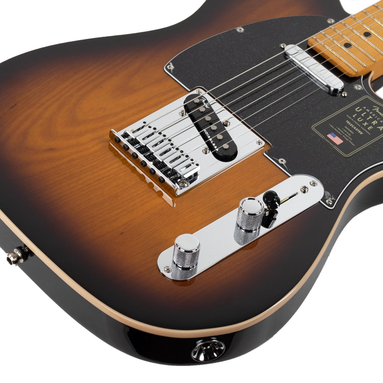 Fender American Ultra Luxe Telecaster Maple 2-Color Sunburst