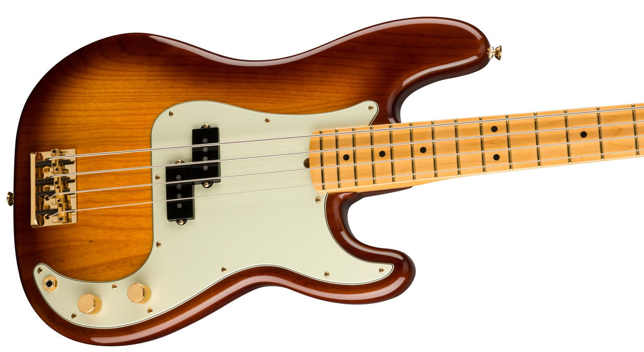 Fender 75th Anniversary Precision Bass Maple 2-Color Bourbon Burst