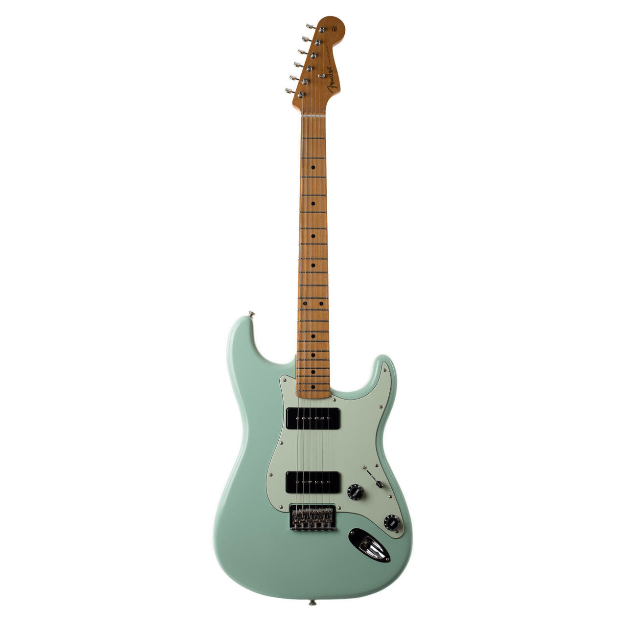 Fender Mexico Noventa ストラトキャスター　サーフグリーン Fender Noventa Stratocaster Maple Surf Green | Cream City Music