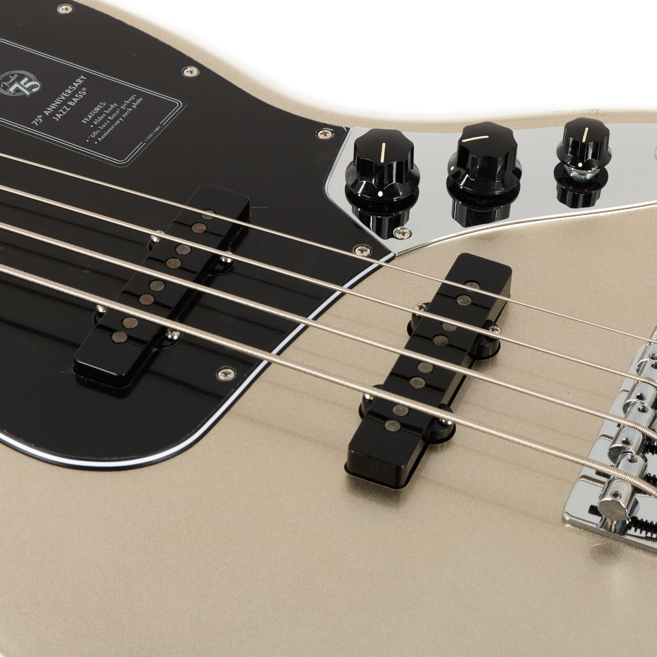 Fender 75th Anniversary Jazz Bass Maple Diamond Anniversary