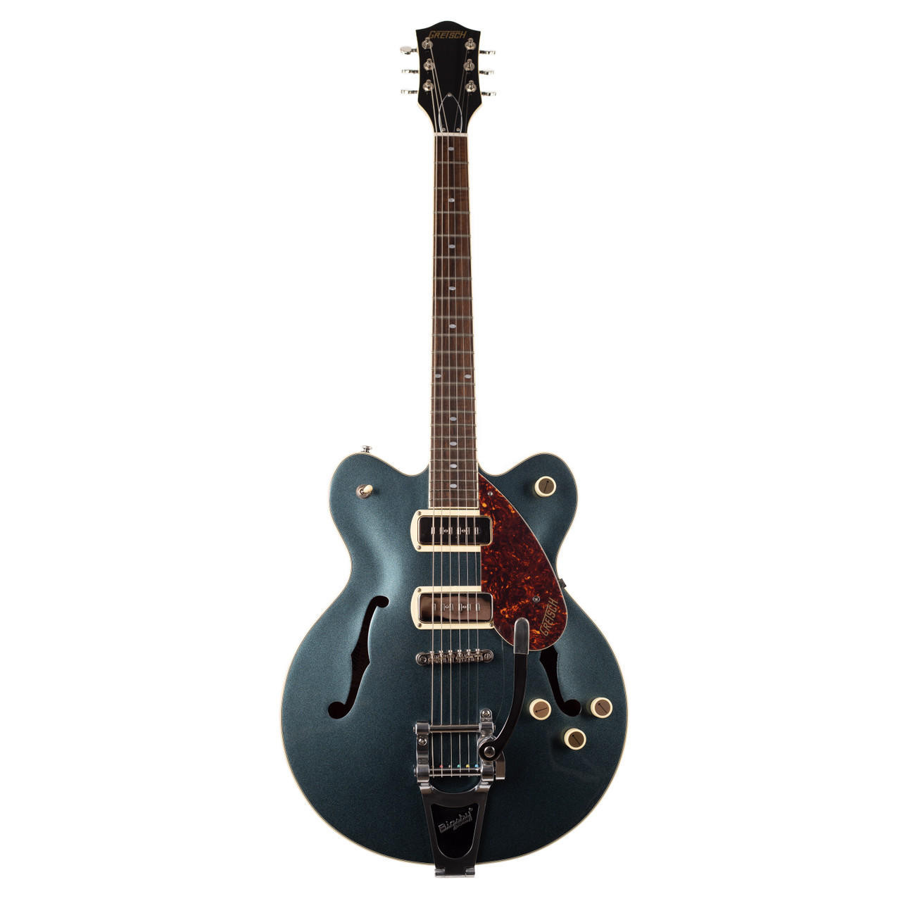 Gretsch G2622T-P90 Center Block Double-Cut with Bigsby - Gunmetal