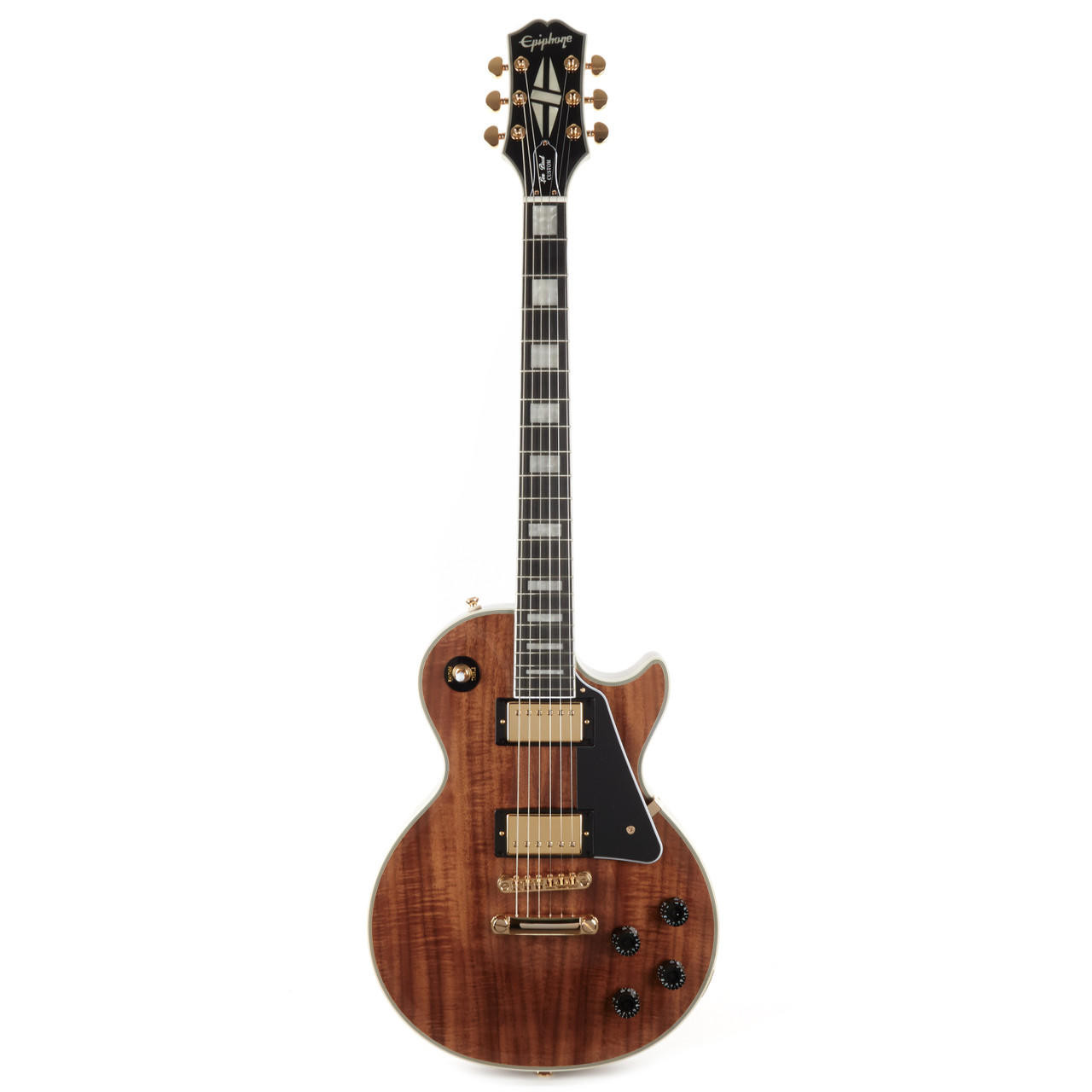 Epiphone Les Paul Custom Koa - Natural | Cream City Music