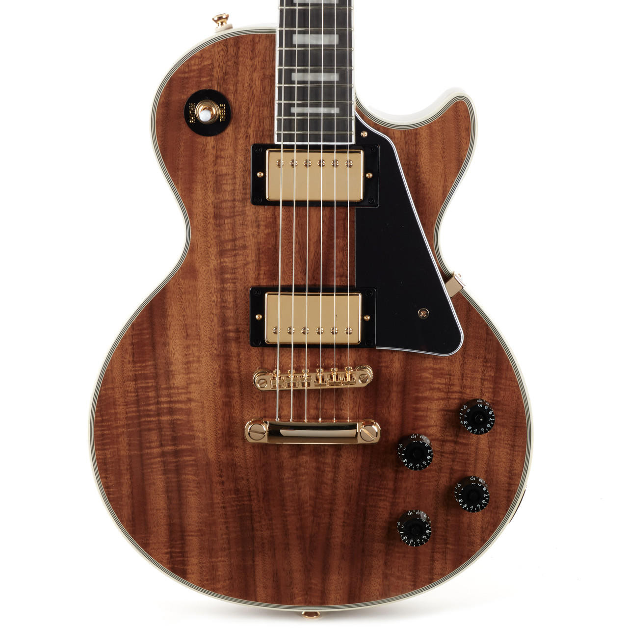 Epiphone Les Paul Custom Koa - Natural | Cream City Music