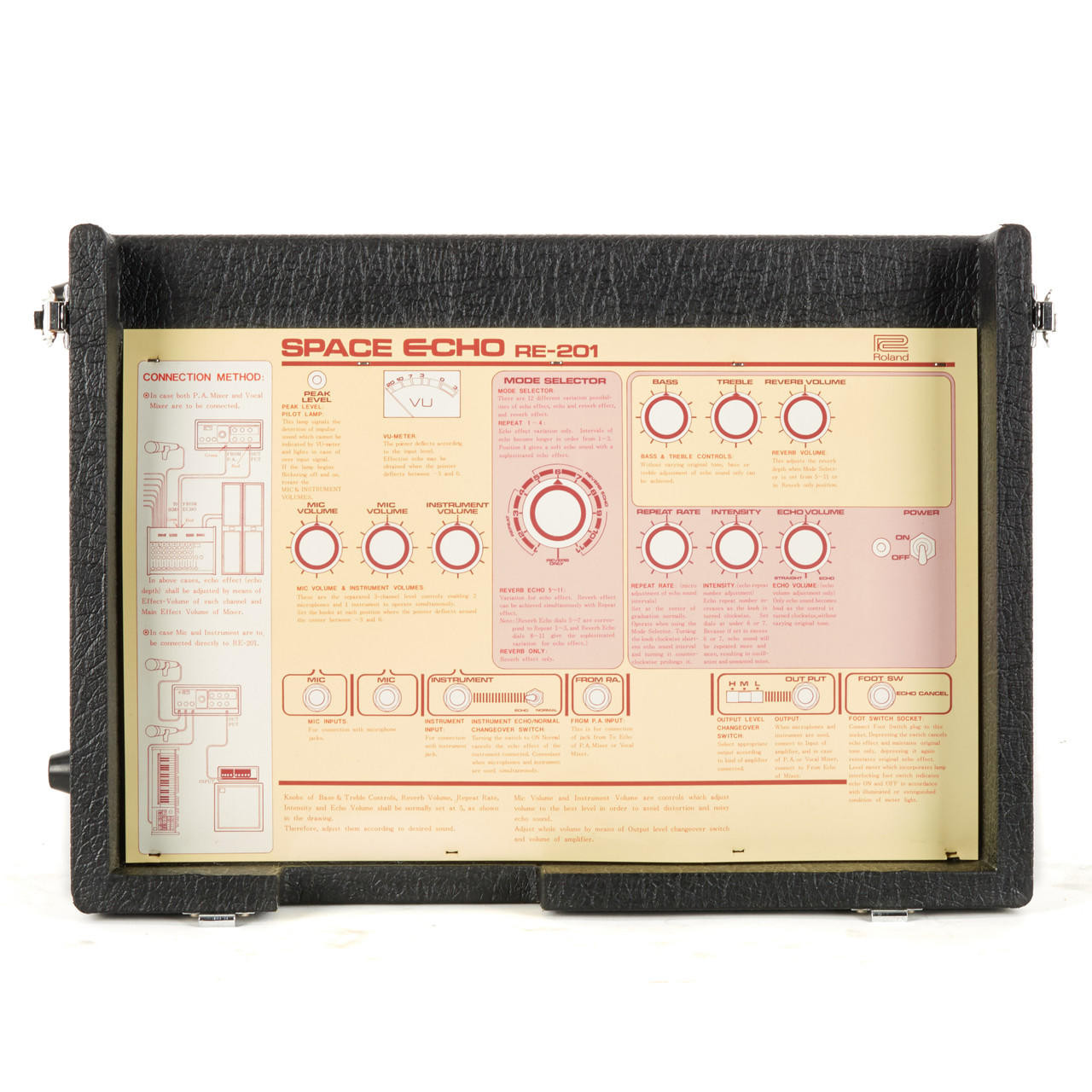Vintage Roland RE-210 Space Echo Analog Tape Delay & Reverb