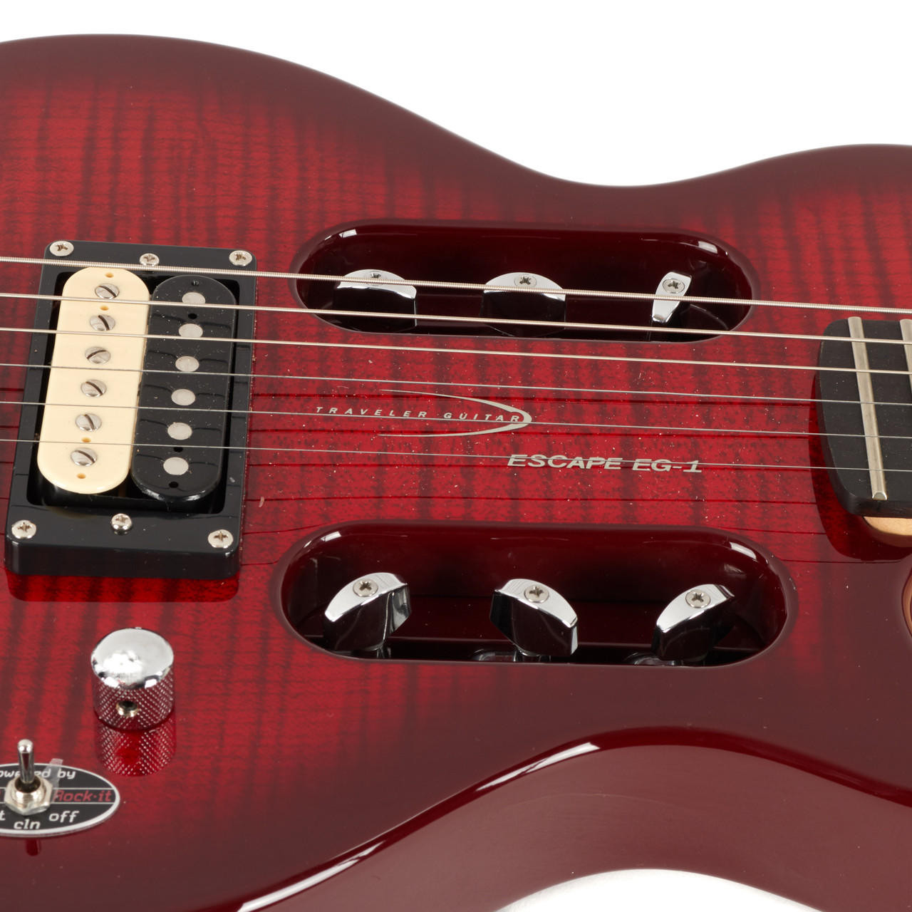 Used The Traveler Escape EG-1 Red Burst | Cream City Music