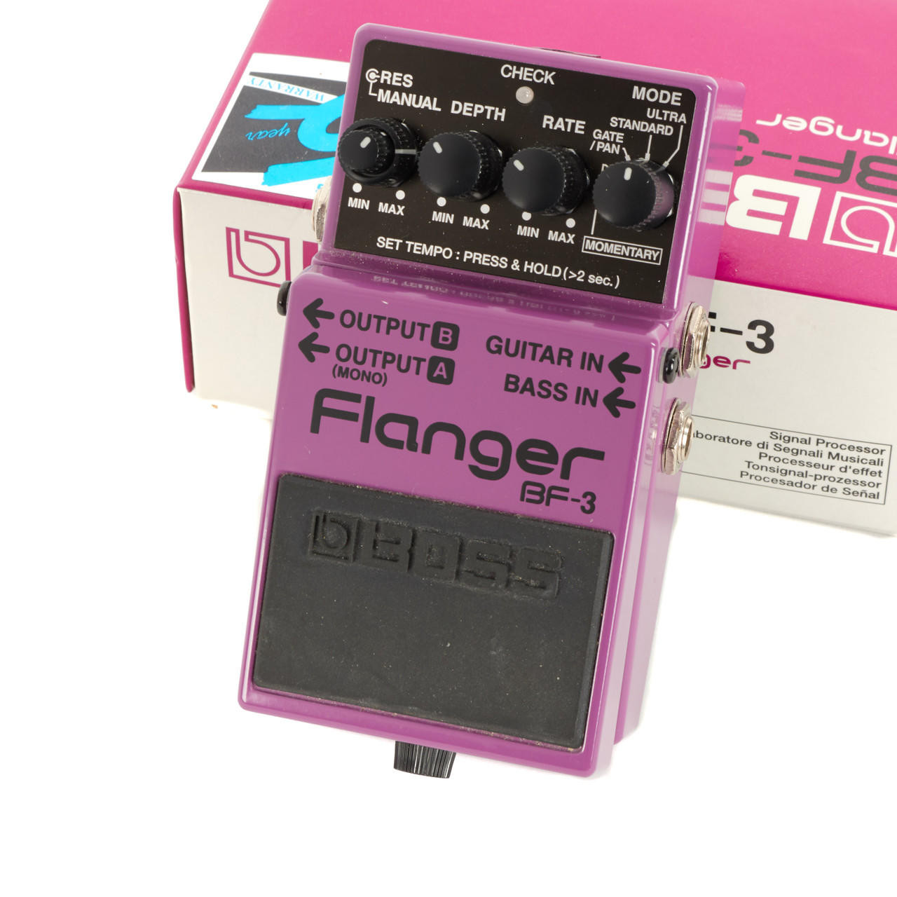 Used Boss BF-3 - Flanger Pedal | Cream City Music