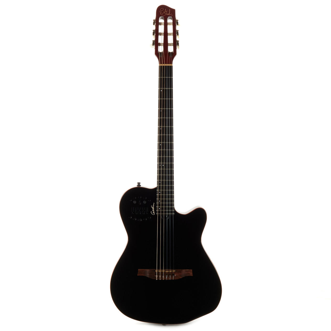 Used Godin Multiac ACS Slim SA Black 2017 | Cream City Music