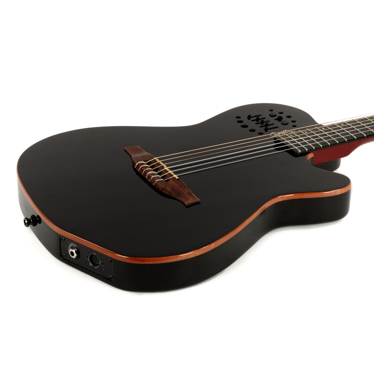 Used Godin Multiac ACS Slim SA Black 2017 | Cream City Music