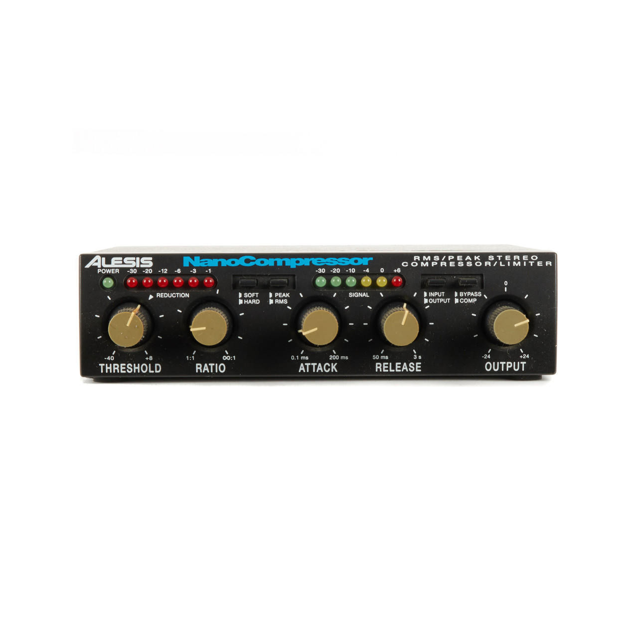 Used Alesis NanoCompressor Stereo Compressor/Limiter | Cream City