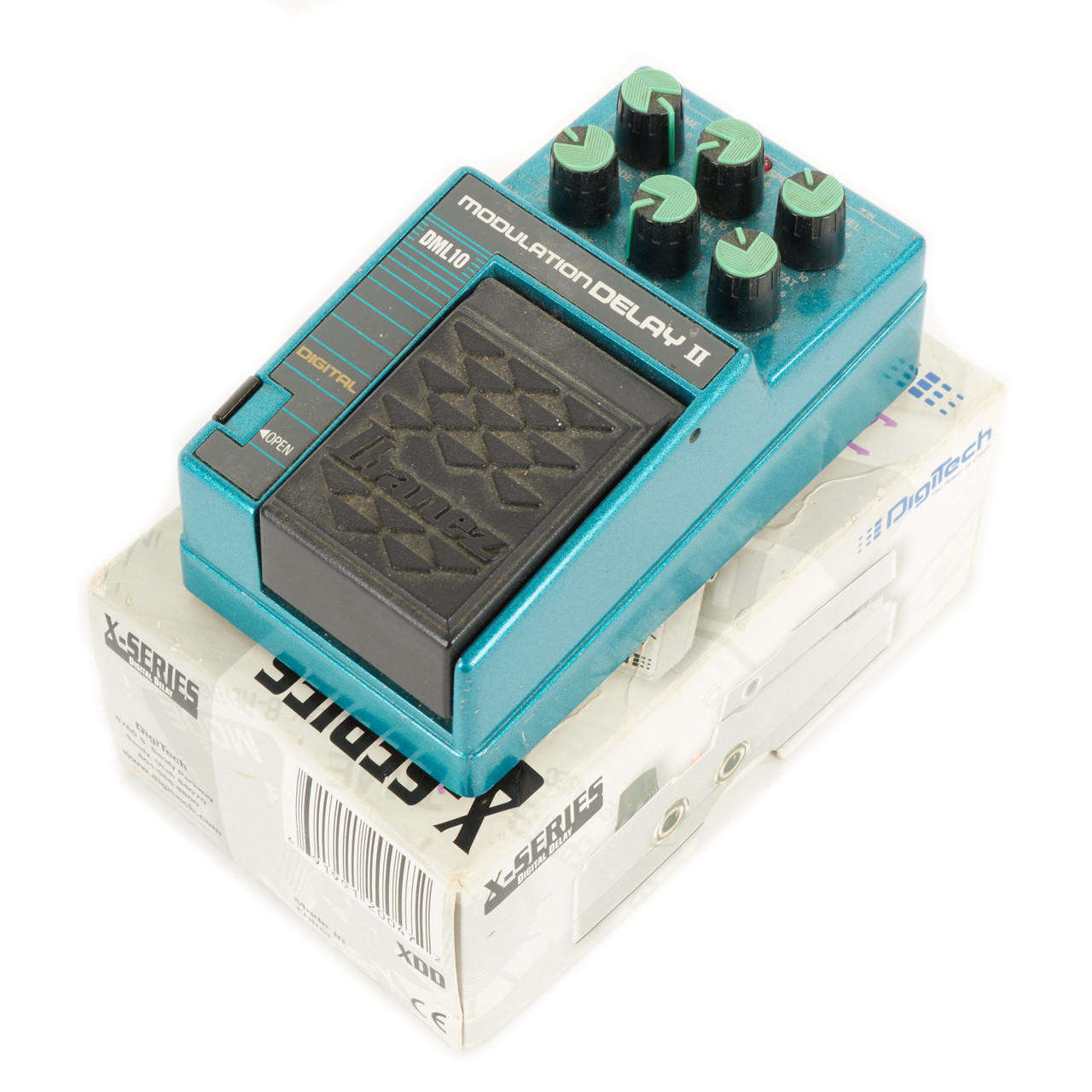 DML10 modulation DelayⅡ Ibanez ギターエフェクター Used Ibanez DML10 Modulation Delay II Effects Pedal Made In Japan