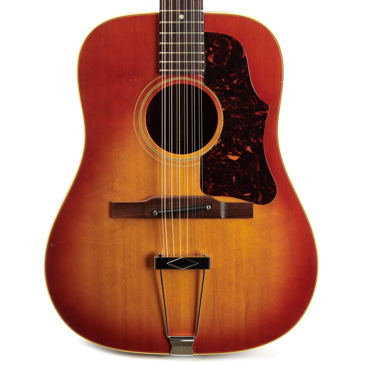 Vintage Gibson B-45-12 Sunburst 1967 | Cream City Music