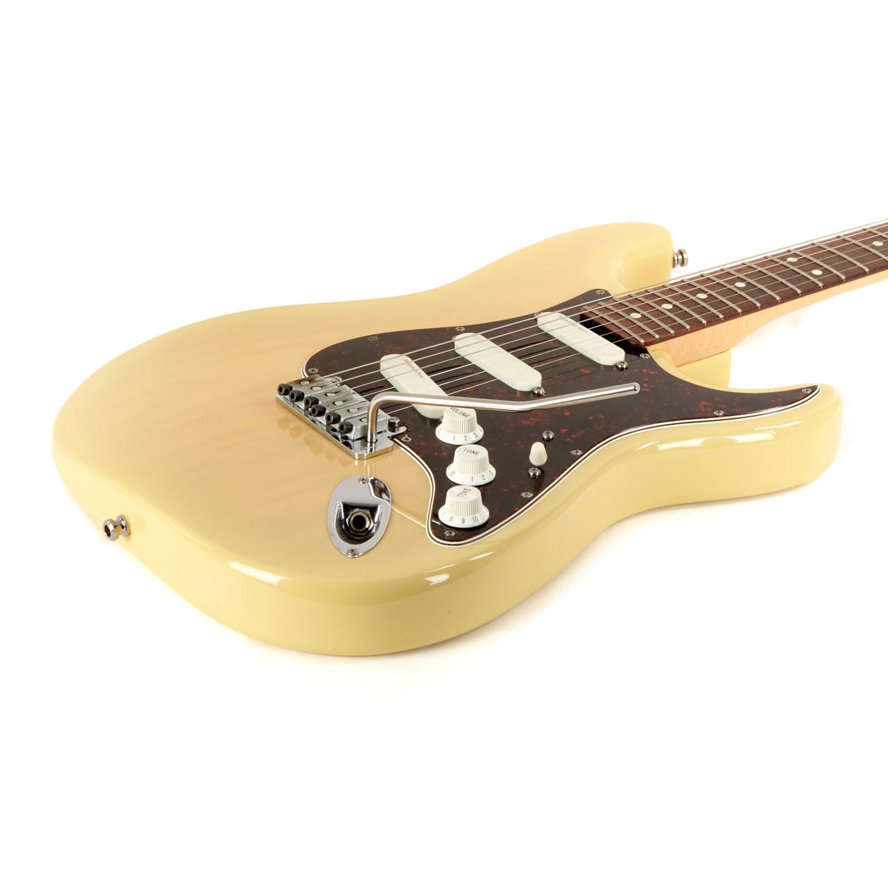 Used Vintage Fender Stratocaster Plus Deluxe Blonde 1993 | Cream