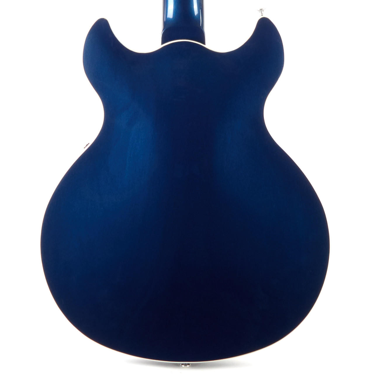 Harmony Comet Semi-Hollow Electric Guitar - Midnight Blue | Cream