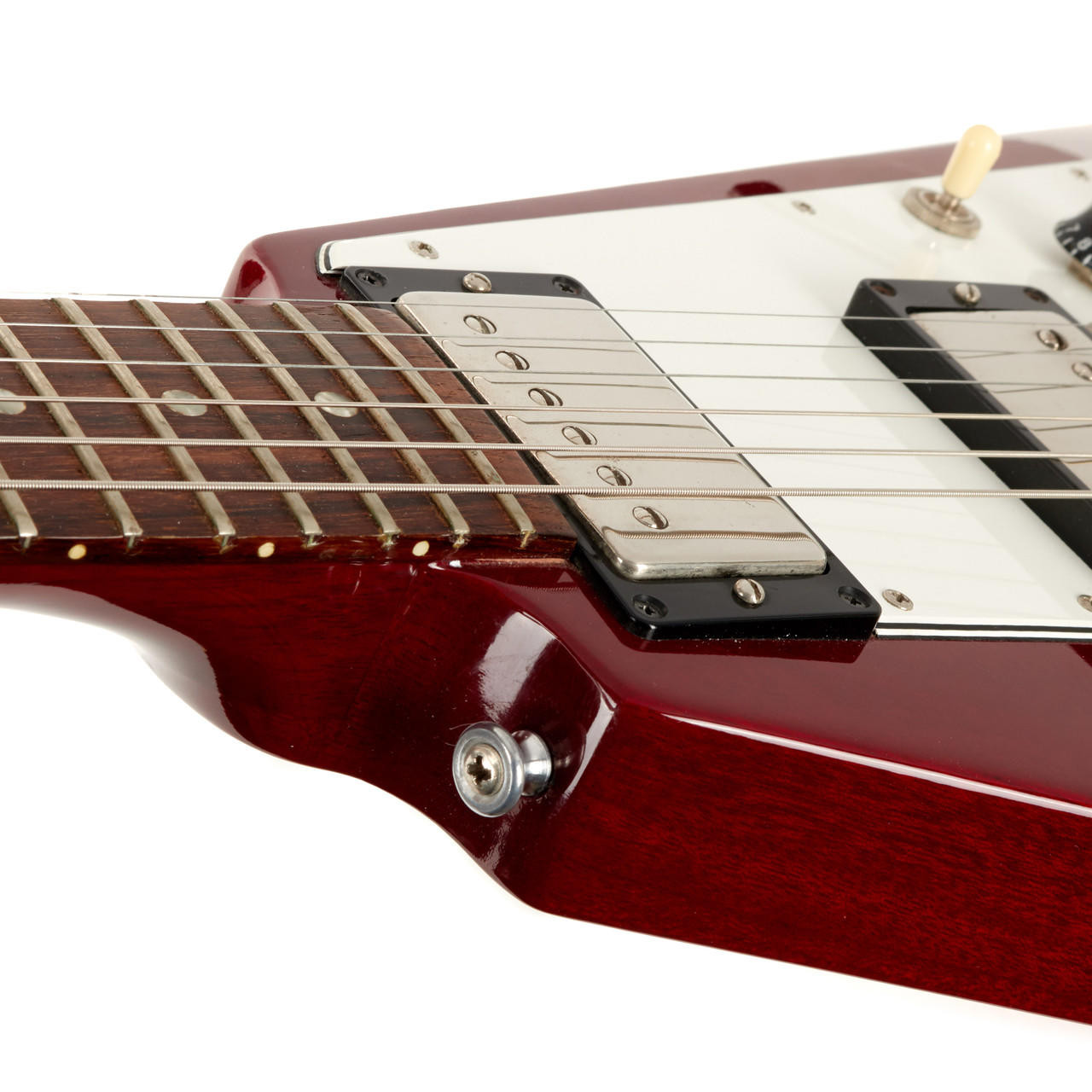Used Gibson Lonnie Mack Flying V Cherry 1994 | Cream City Music