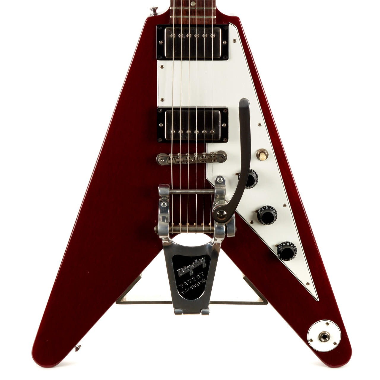 Used Gibson Lonnie Mack Flying V Cherry 1994 | Cream City Music