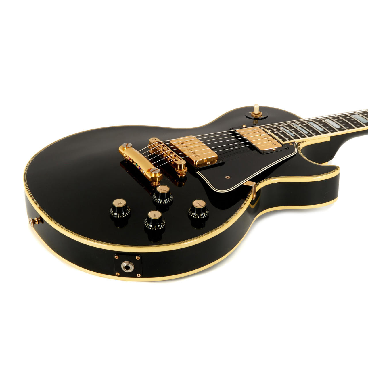 Vintage Gibson Les Paul Custom Ebony 1976 (00121129) | Cream City