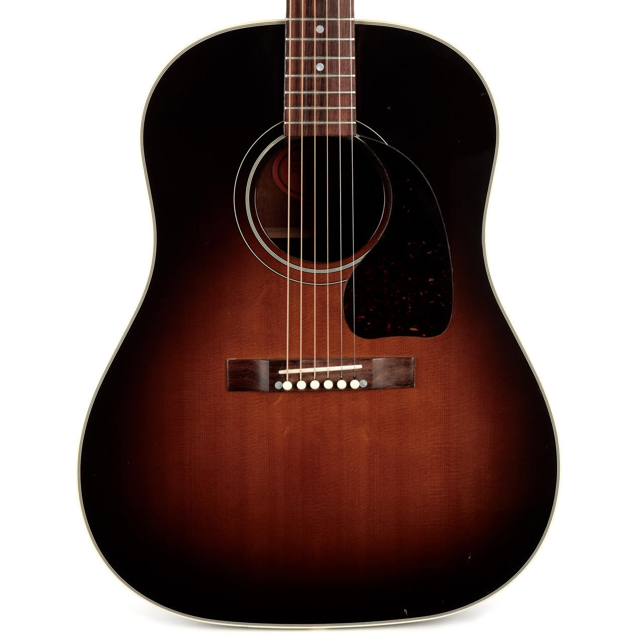 Gibson J-45 1995バディ ホリーモデル純正ハードケース付used Used Gibson Limited Edition J-45 Buddy Holly Sunburst 1995 | Cream